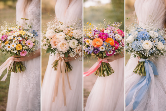 Welcher Brautstrauß passt zu deiner Hochzeit? 4 Stile für deine Sommerhochzeit