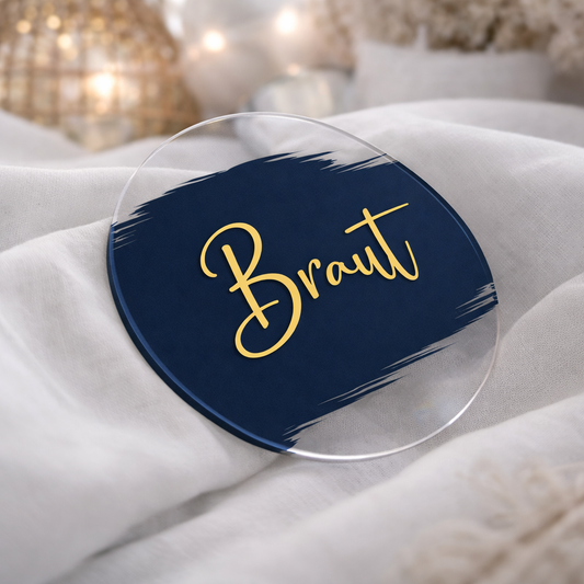 Acryl Platzkarte Navi